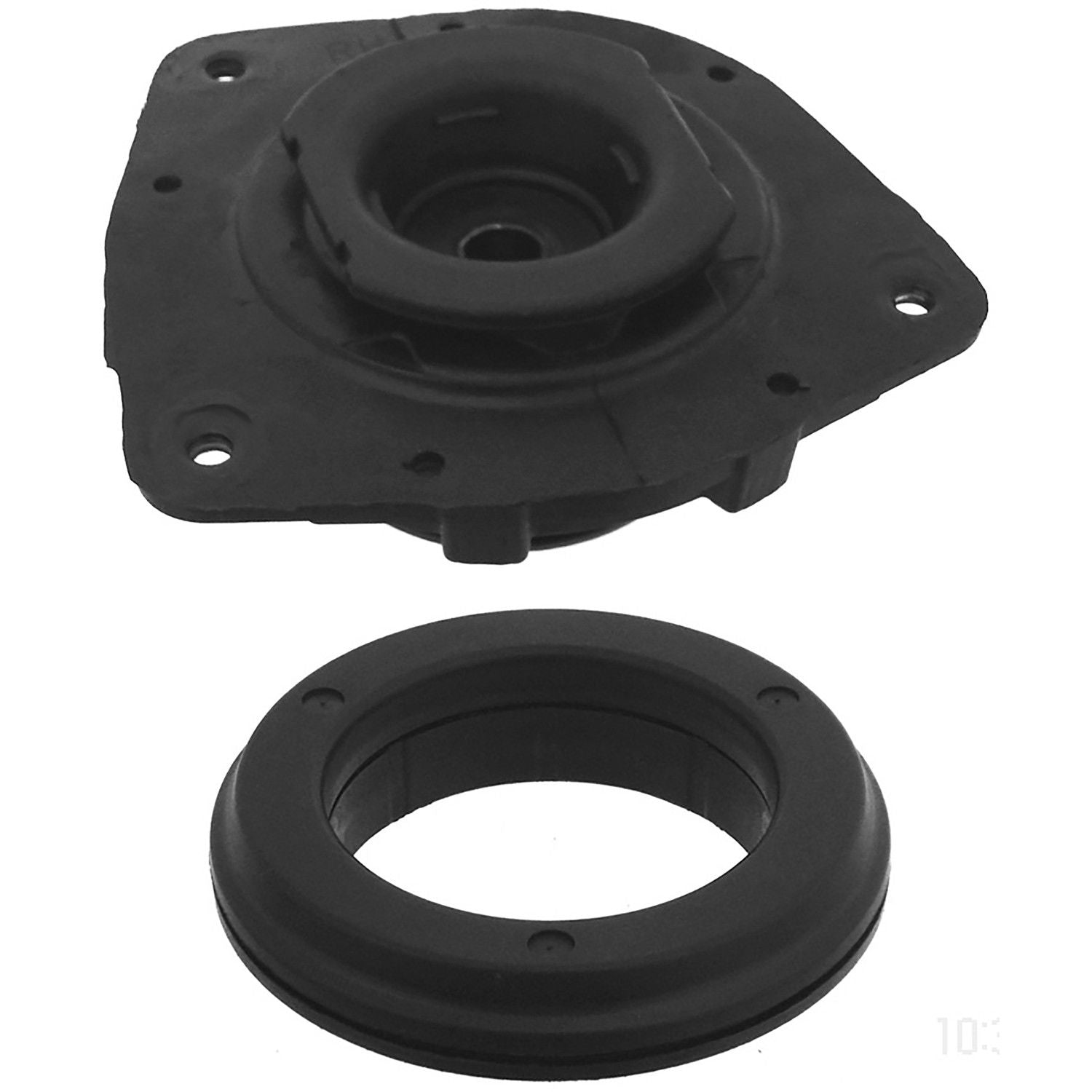 Front View of Front Right Suspension Strut Mount Kit KYB SM5622