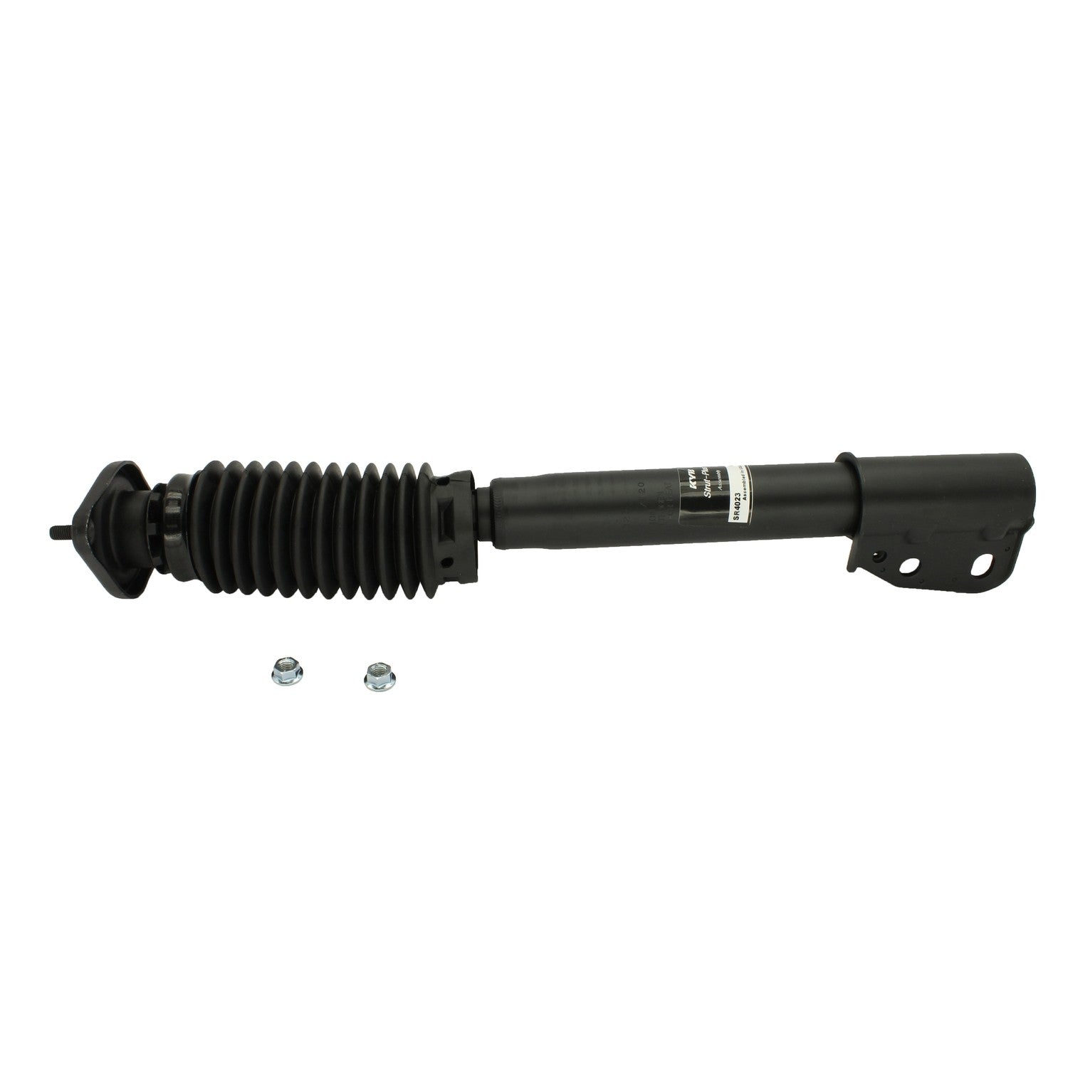 Front View of Rear Suspension Strut and Coil Spring Assembly KYB SR4023