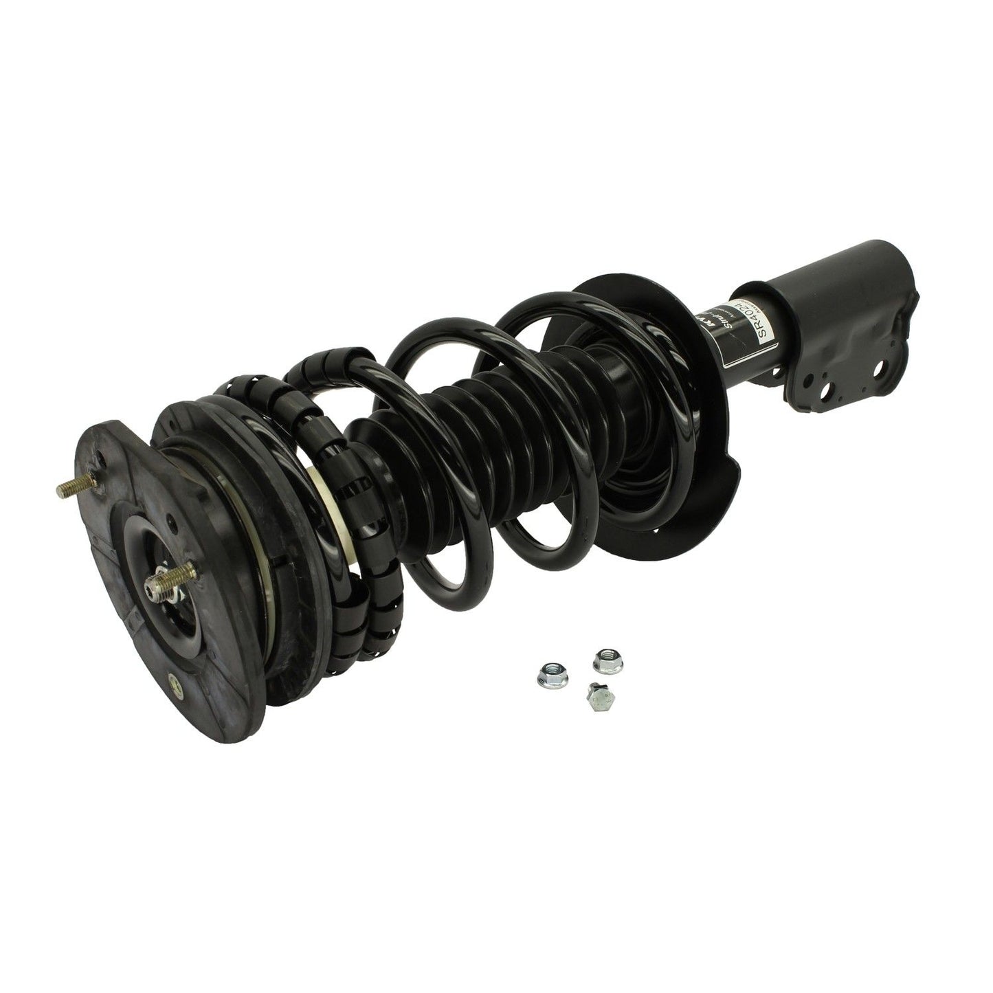 Angle View of Front Suspension Strut and Coil Spring Assembly KYB SR4024