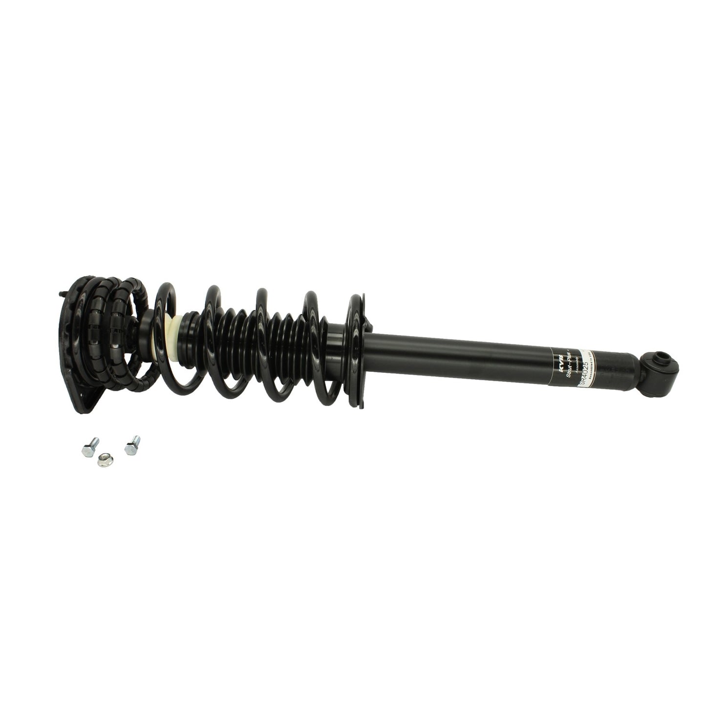 Front View of Rear Suspension Strut and Coil Spring Assembly KYB SR4025