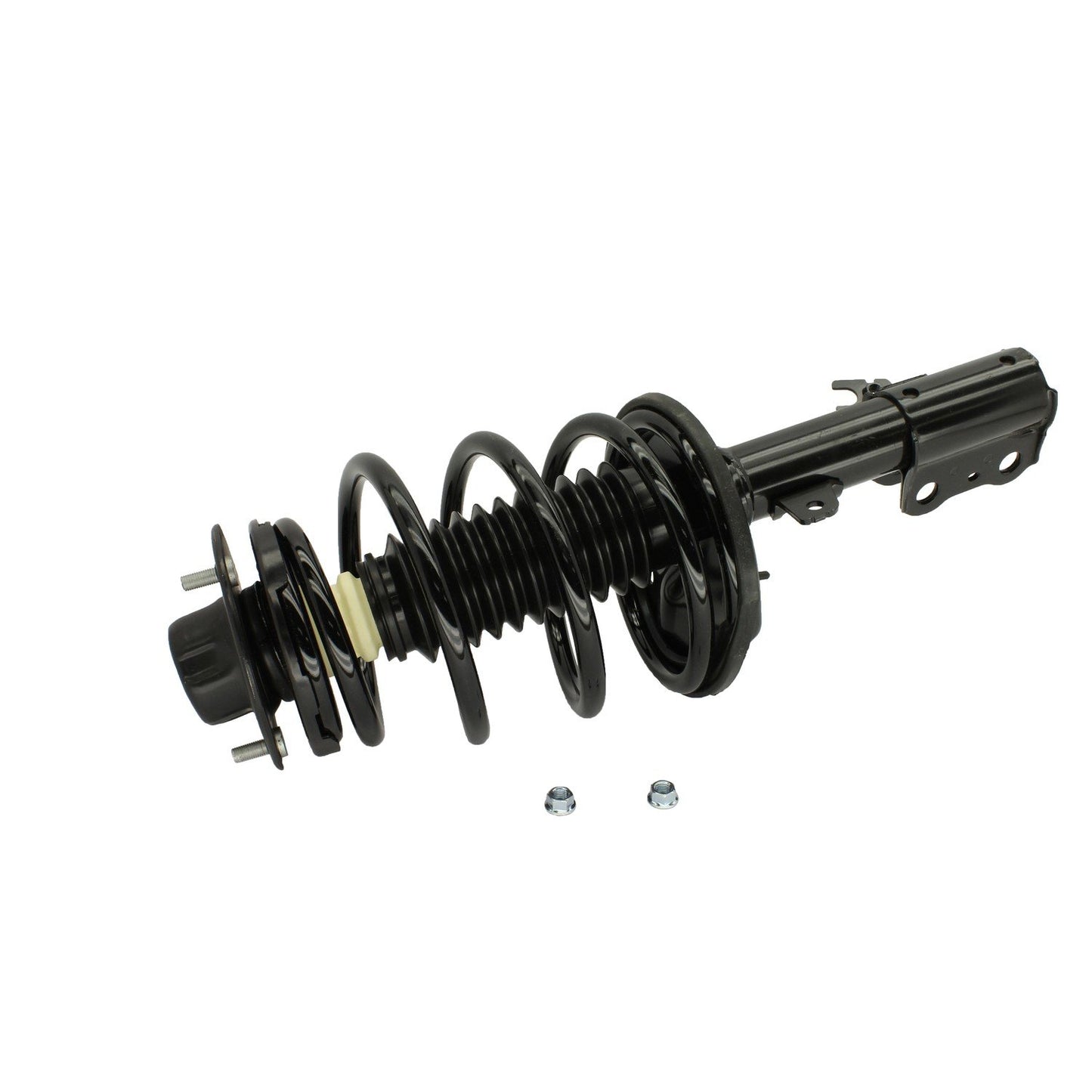 Left View of Front Left Suspension Strut and Coil Spring Assembly KYB SR4030