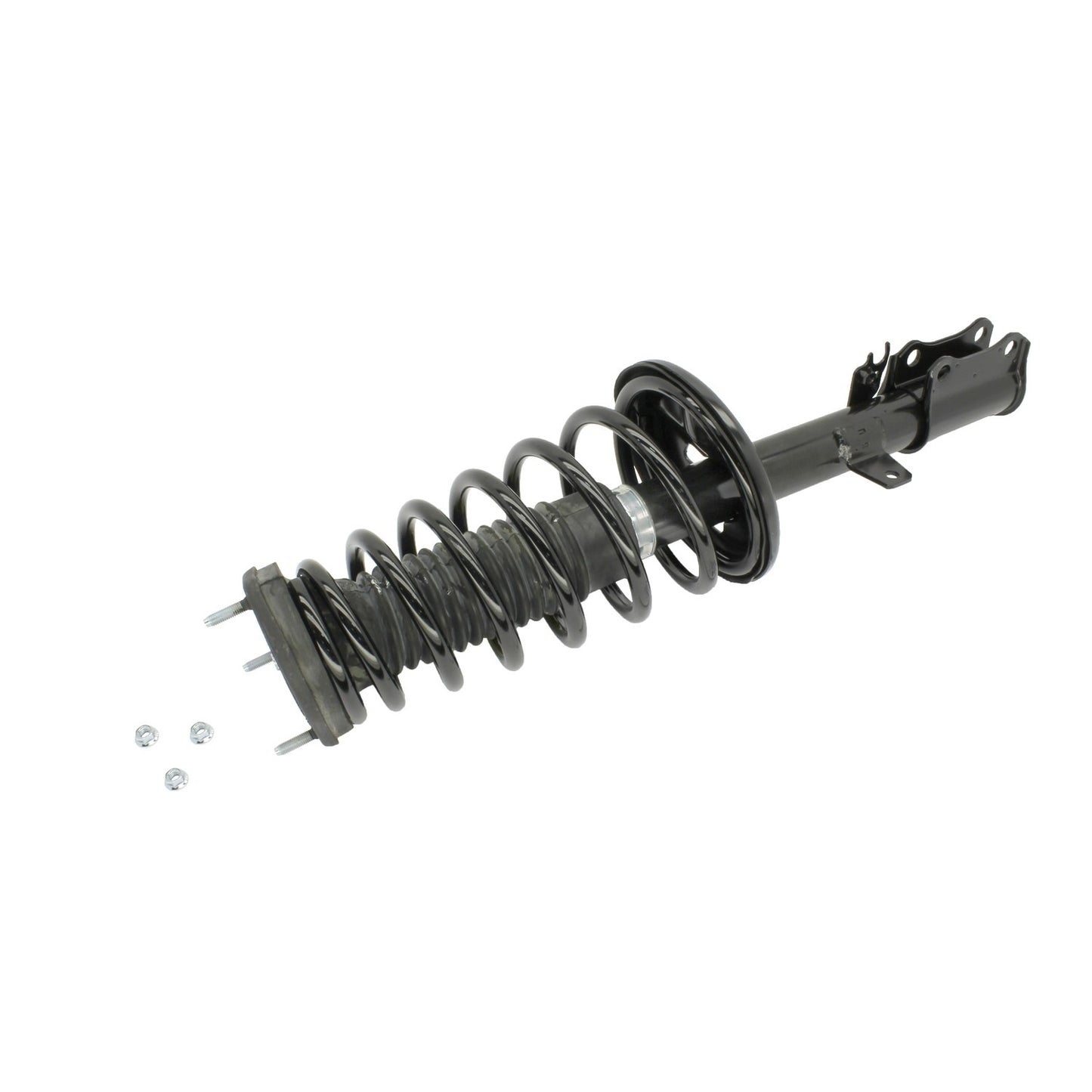 Angle View of Rear Right Suspension Strut and Coil Spring Assembly KYB SR4035