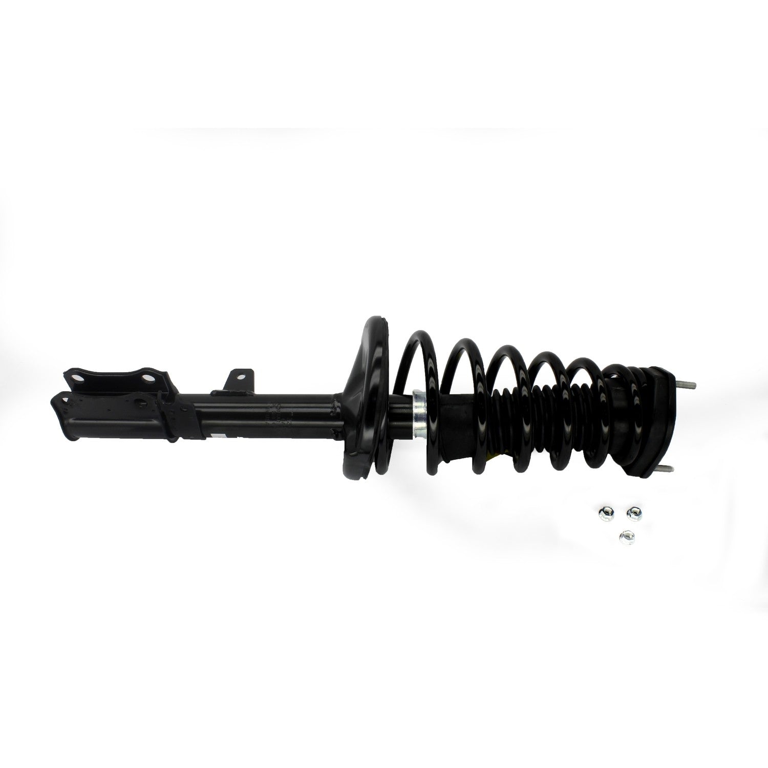 Front View of Rear Right Suspension Strut and Coil Spring Assembly KYB SR4035