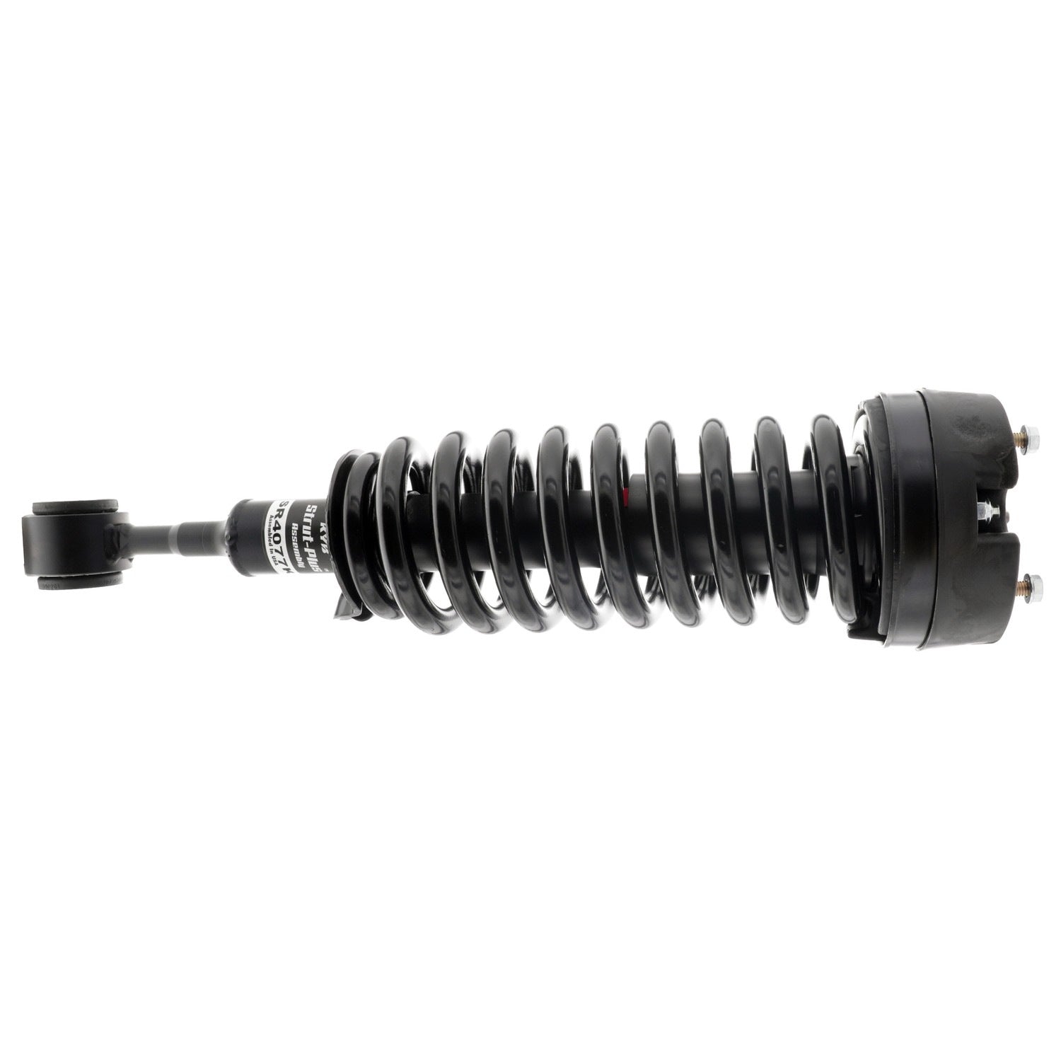 Front View of Front Suspension Strut and Coil Spring Assembly KYB SR4077K