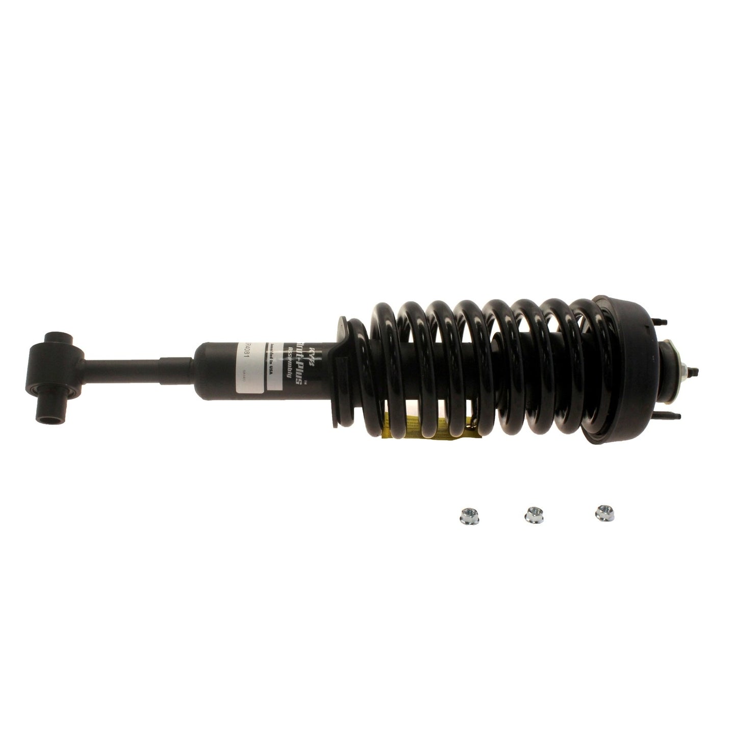 Front View of Front Suspension Strut and Coil Spring Assembly KYB SR4081