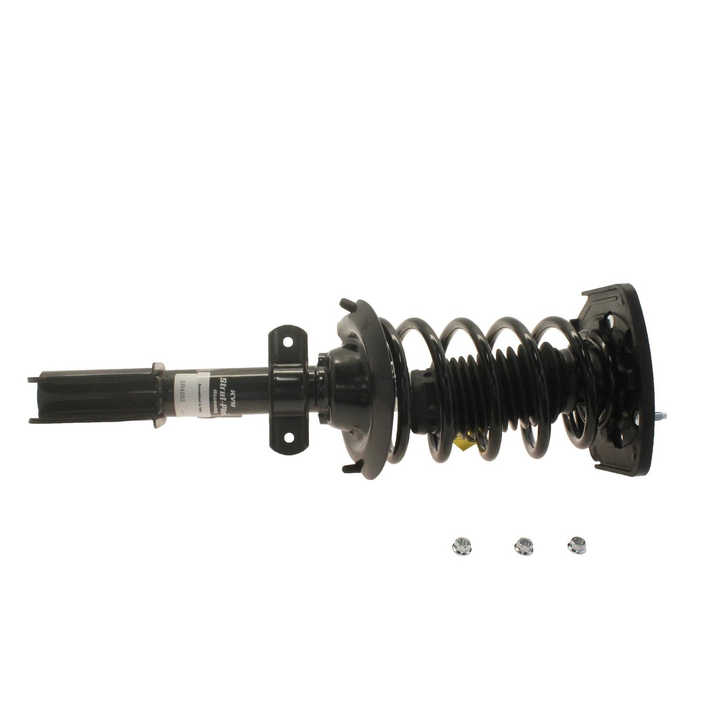 Front View of Rear Right Suspension Strut and Coil Spring Assembly KYB SR4092