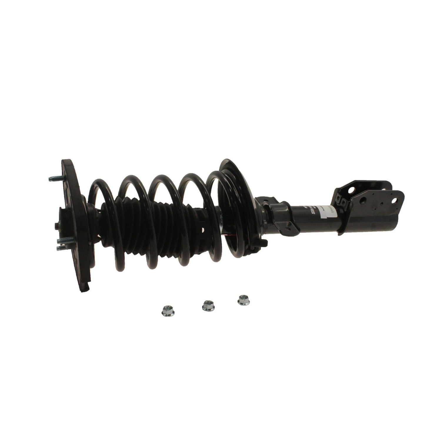 Left View of Rear Right Suspension Strut and Coil Spring Assembly KYB SR4092