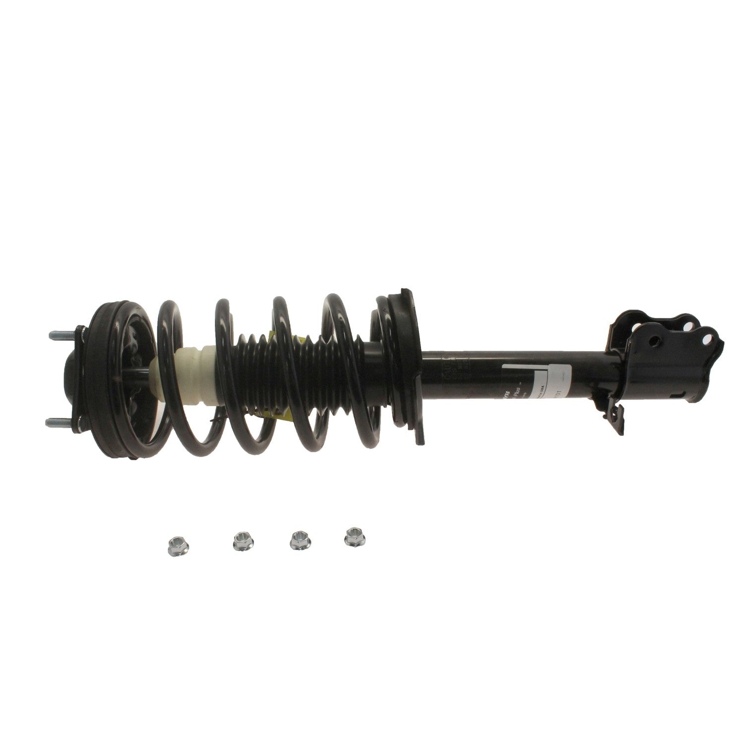 Front View of Front Left Suspension Strut and Coil Spring Assembly KYB SR4101