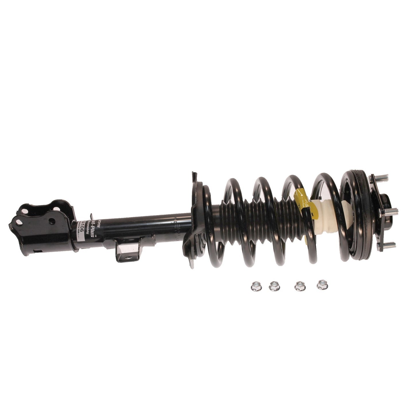 Front View of Front Left Suspension Strut and Coil Spring Assembly KYB SR4106