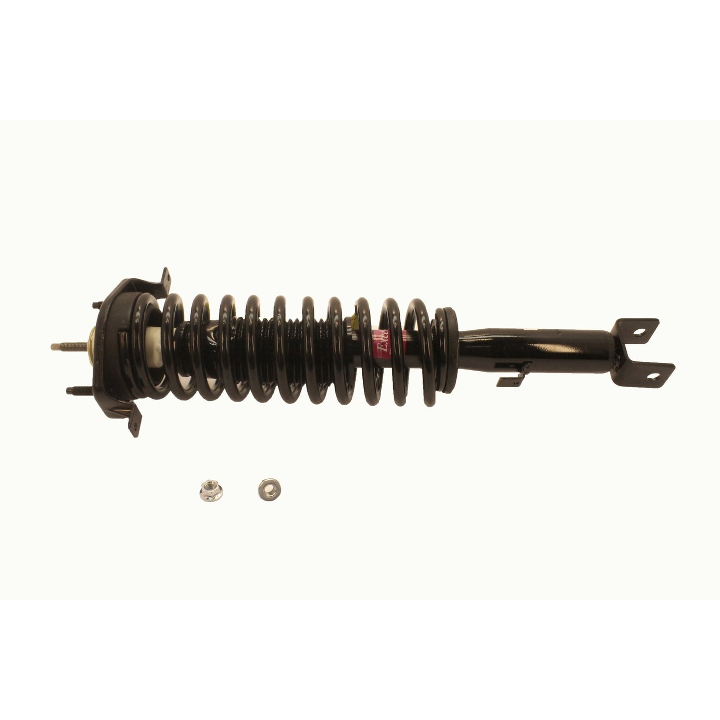 Front View of Rear Suspension Strut and Coil Spring Assembly KYB SR4107