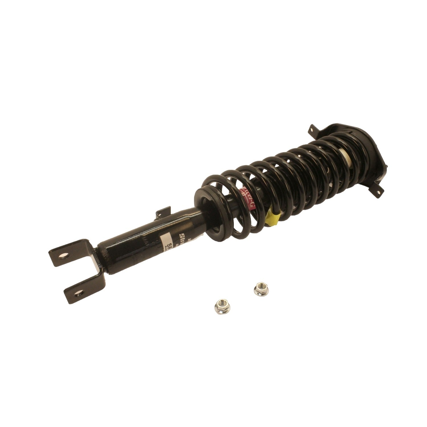 Right View of Rear Suspension Strut and Coil Spring Assembly KYB SR4107