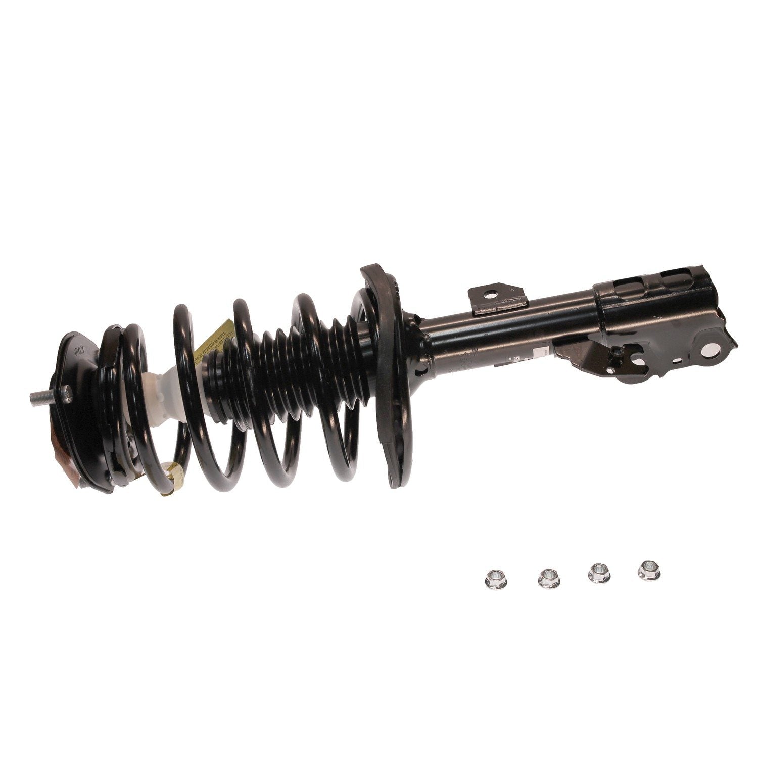 Angle View of Front Right Suspension Strut and Coil Spring Assembly KYB SR4110