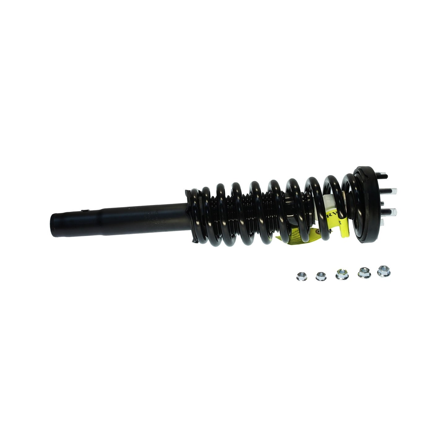 Angle View of Front Left Suspension Strut and Coil Spring Assembly KYB SR4136