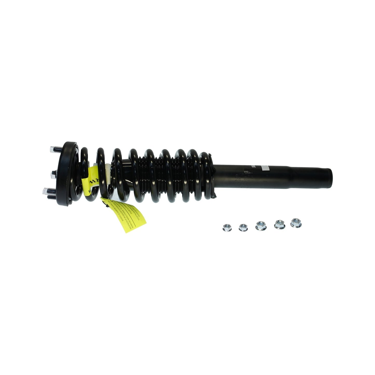 Front View of Front Left Suspension Strut and Coil Spring Assembly KYB SR4136