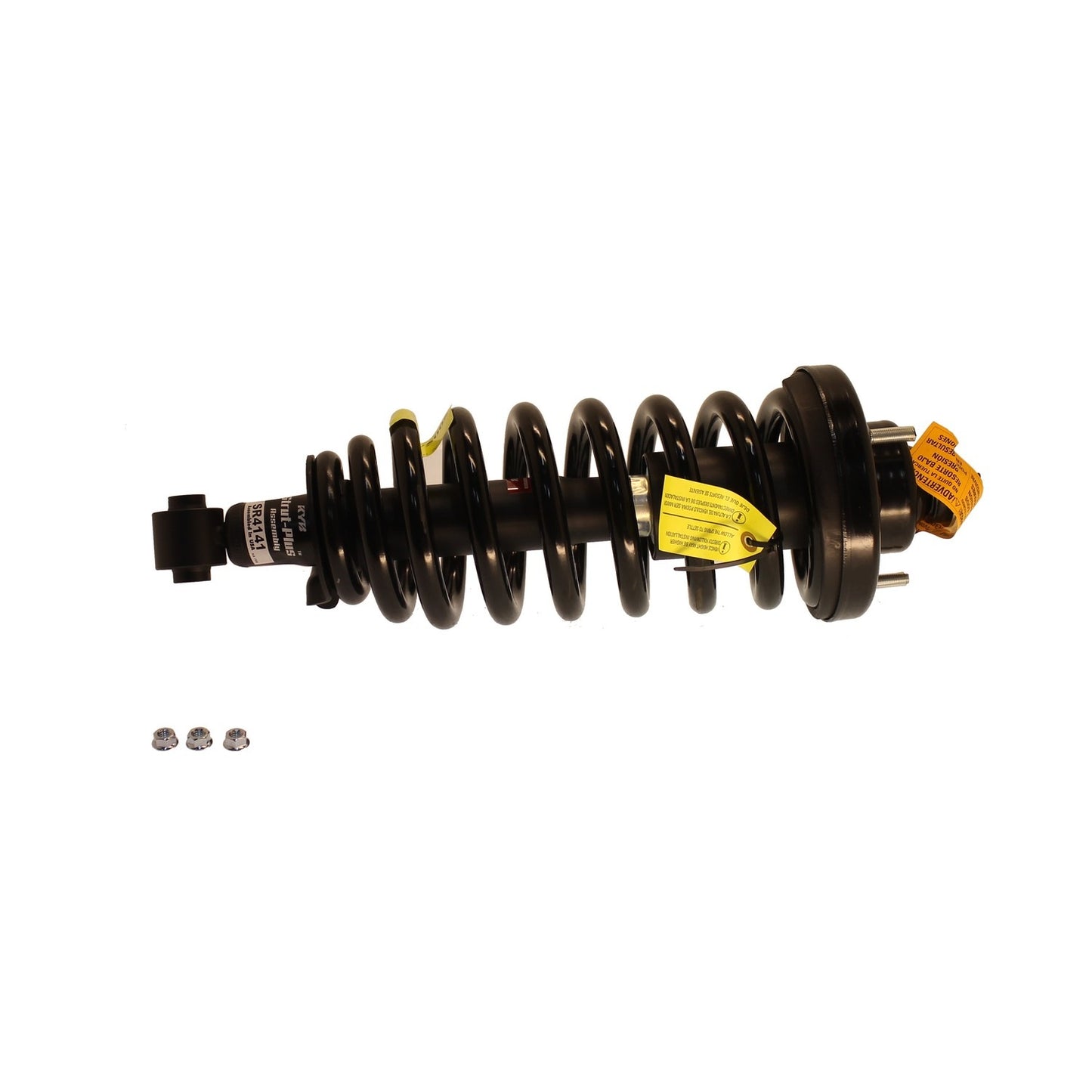 Angle View of Rear Suspension Strut and Coil Spring Assembly KYB SR4141