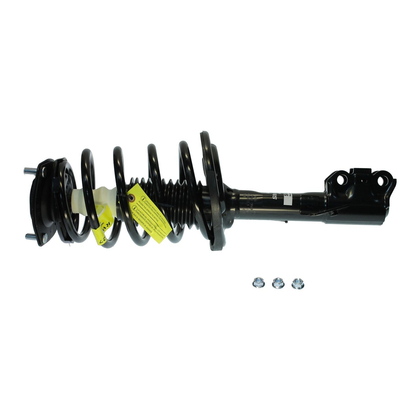 Front View of Front Left Suspension Strut and Coil Spring Assembly KYB SR4143