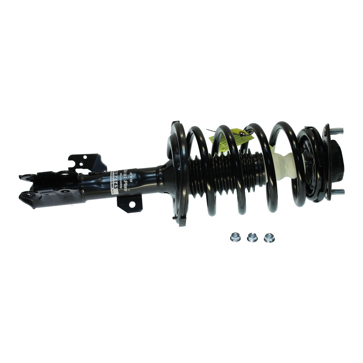 Left View of Front Left Suspension Strut and Coil Spring Assembly KYB SR4143