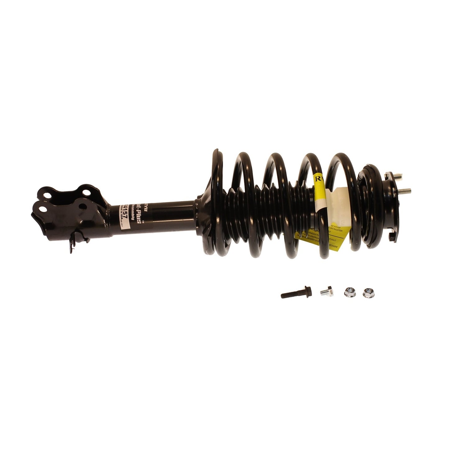 Front View of Front Left Suspension Strut and Coil Spring Assembly KYB SR4157