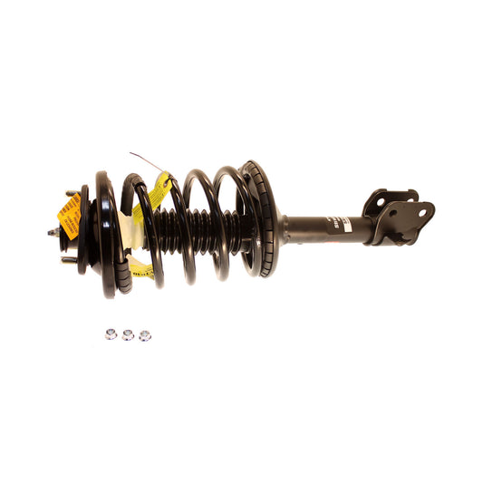 Top View of Front Left Suspension Strut and Coil Spring Assembly KYB SR4169