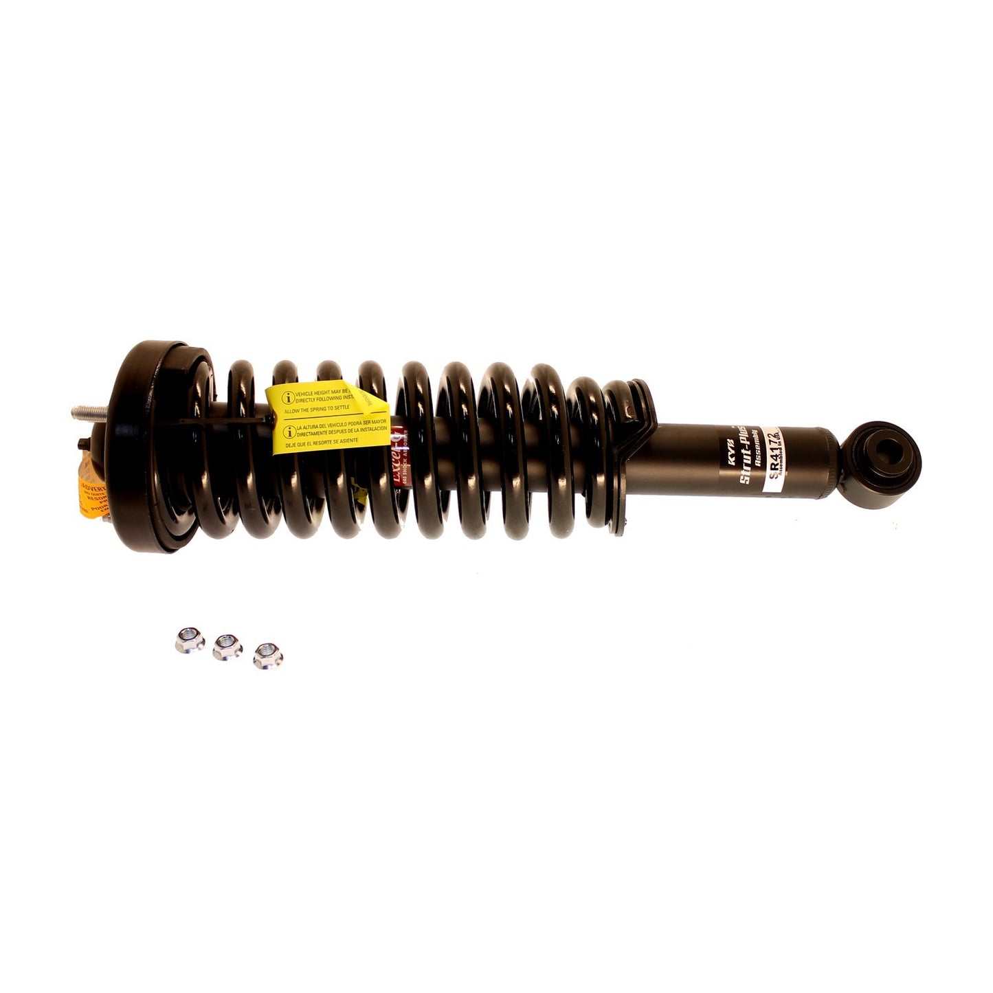 Angle View of Front Suspension Strut and Coil Spring Assembly KYB SR4172