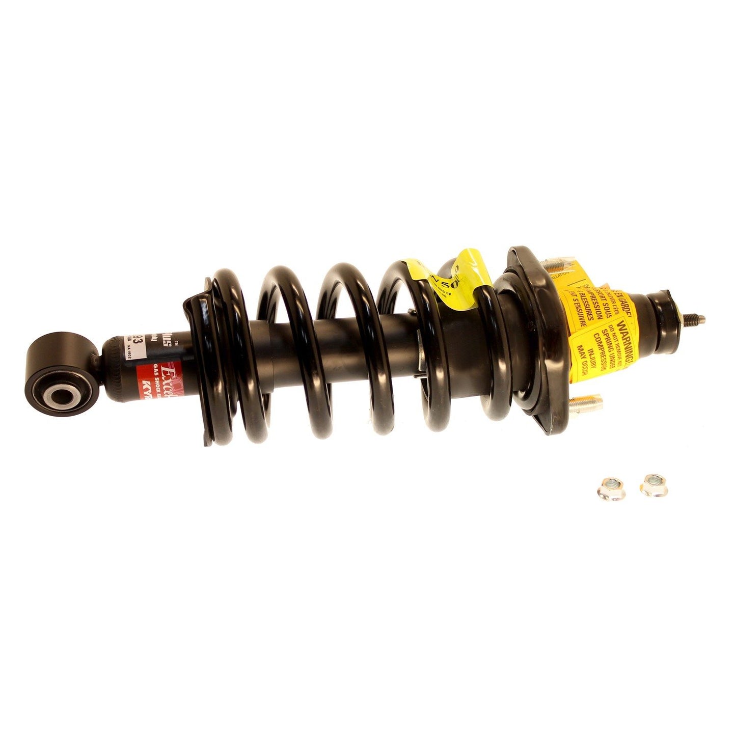 Front View of Rear Right Suspension Strut and Coil Spring Assembly KYB SR4193