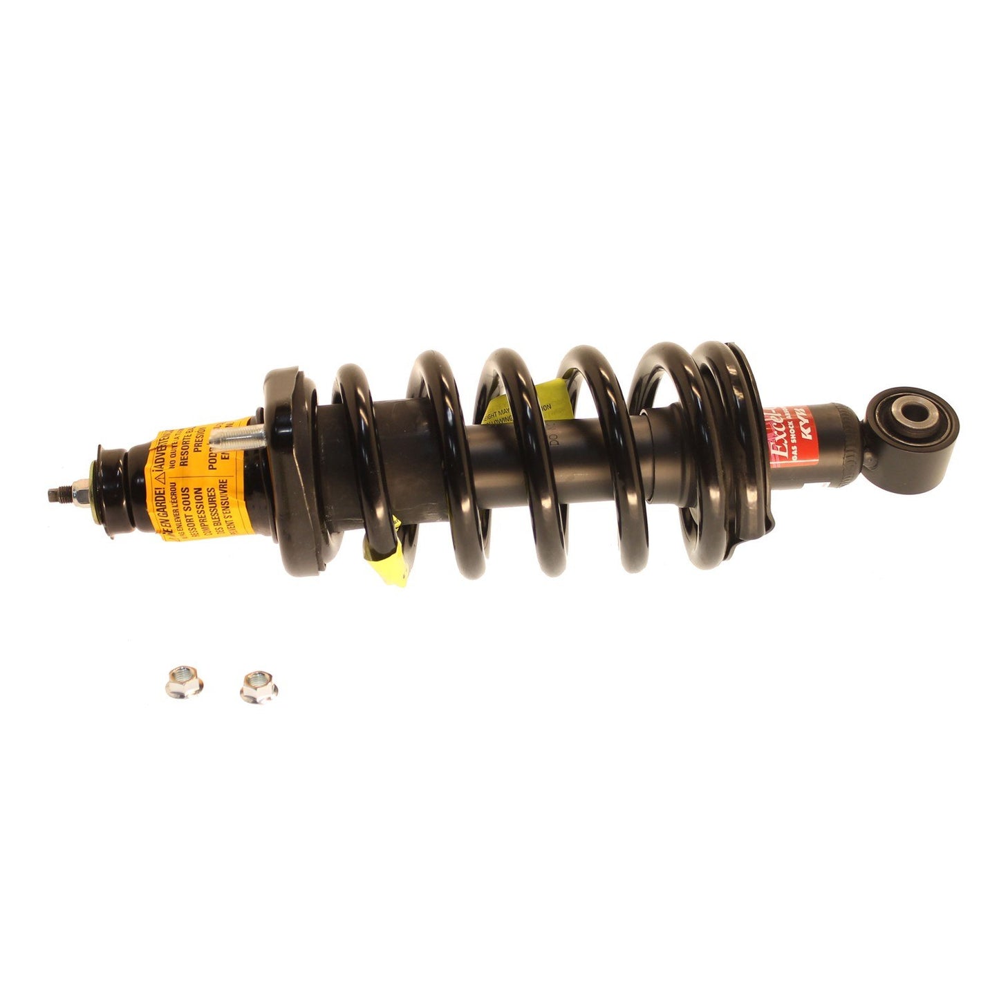 Angle View of Rear Left Suspension Strut and Coil Spring Assembly KYB SR4194