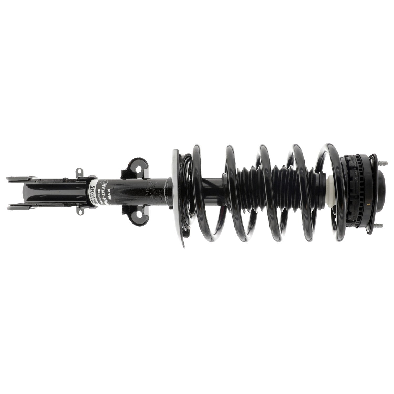 Front View of Front Right Suspension Strut and Coil Spring Assembly KYB SR4195