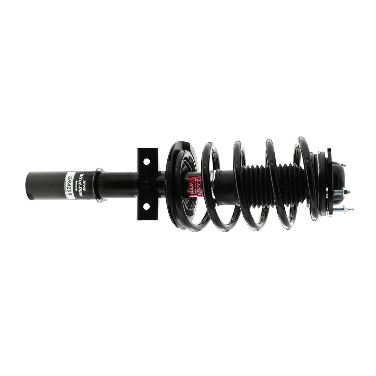 Front View of Front Suspension Strut and Coil Spring Assembly KYB SR4206