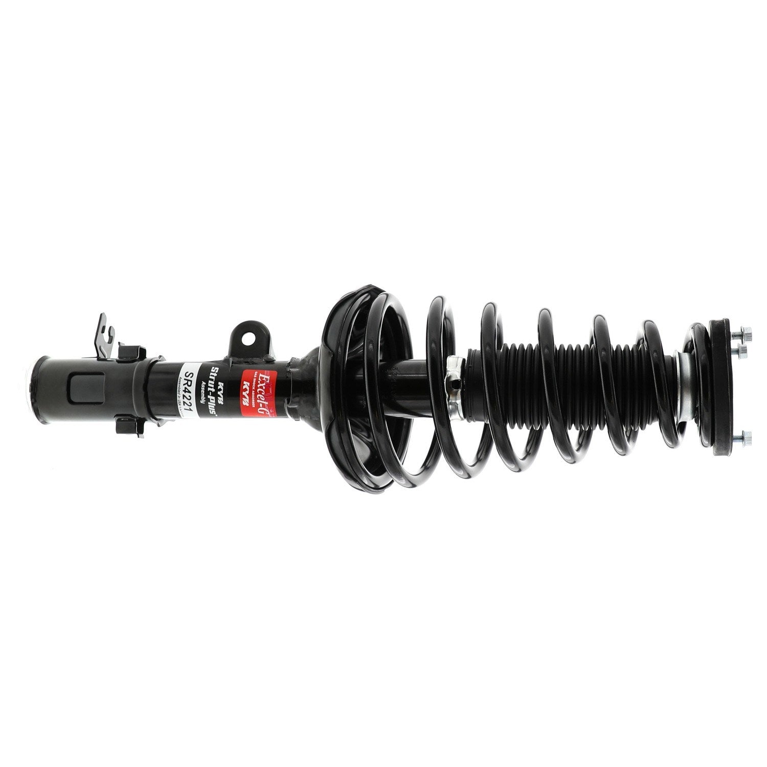 Front View of Rear Right Suspension Strut and Coil Spring Assembly KYB SR4221