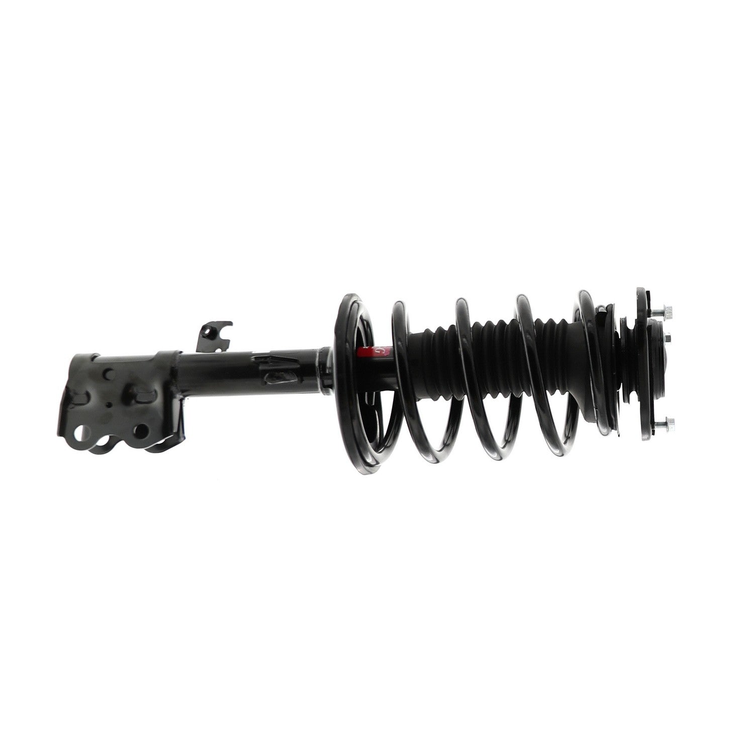 Angle View of Front Right Suspension Strut and Coil Spring Assembly KYB SR4223