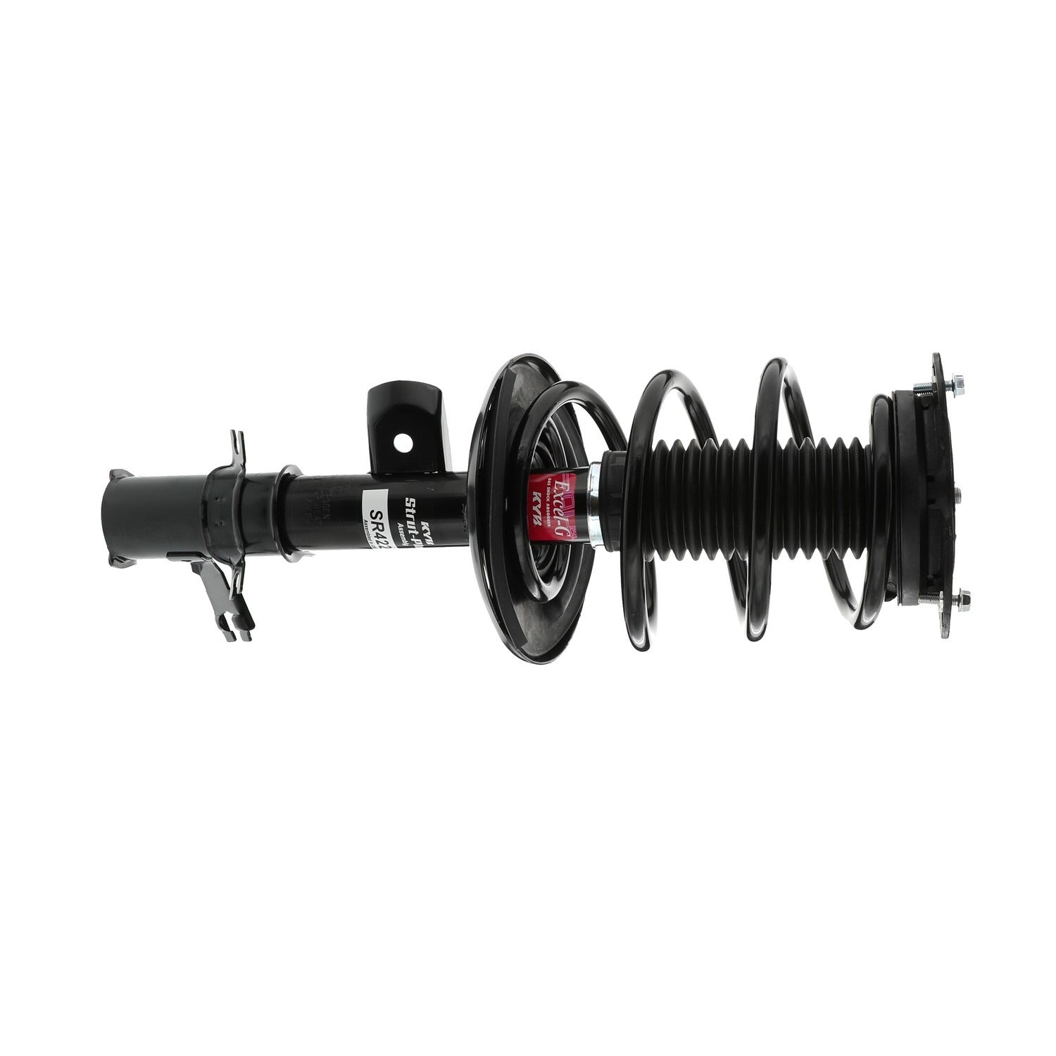 Front View of Front Left Suspension Strut and Coil Spring Assembly KYB SR4226