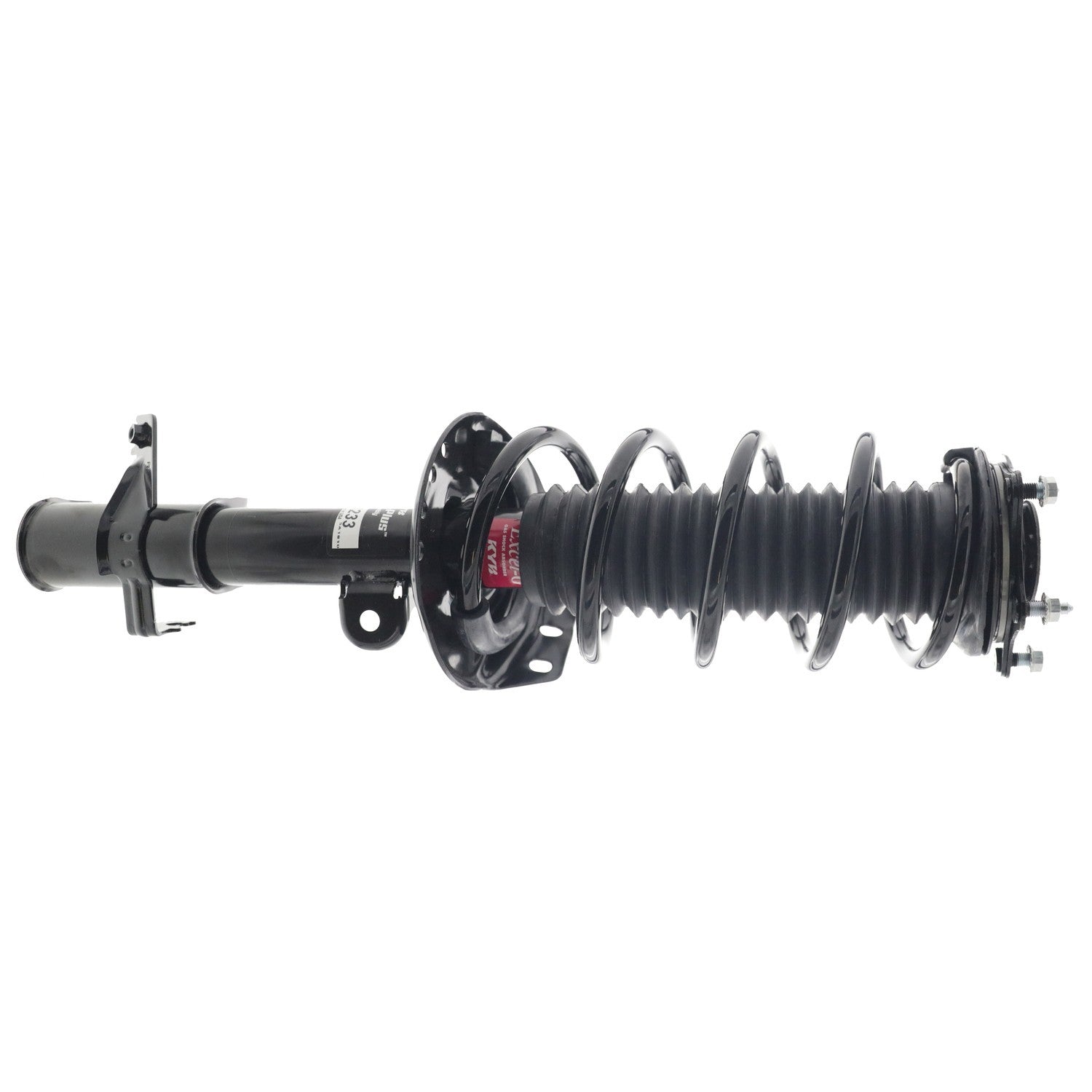 Angle View of Front Right Suspension Strut and Coil Spring Assembly KYB SR4233