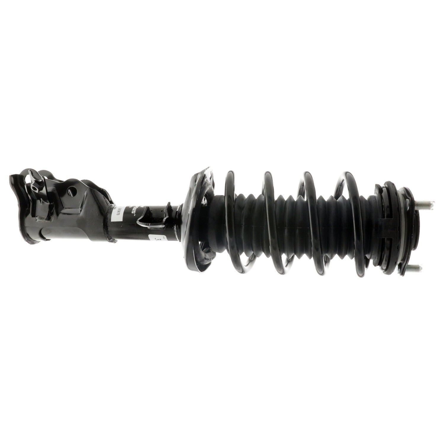 Angle View of Front Left Suspension Strut and Coil Spring Assembly KYB SR4268