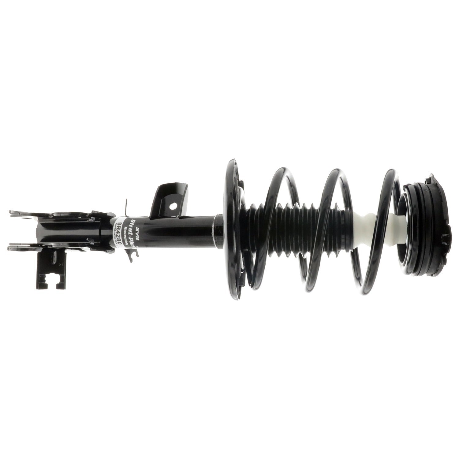 Front View of Front Right Suspension Strut and Coil Spring Assembly KYB SR4280