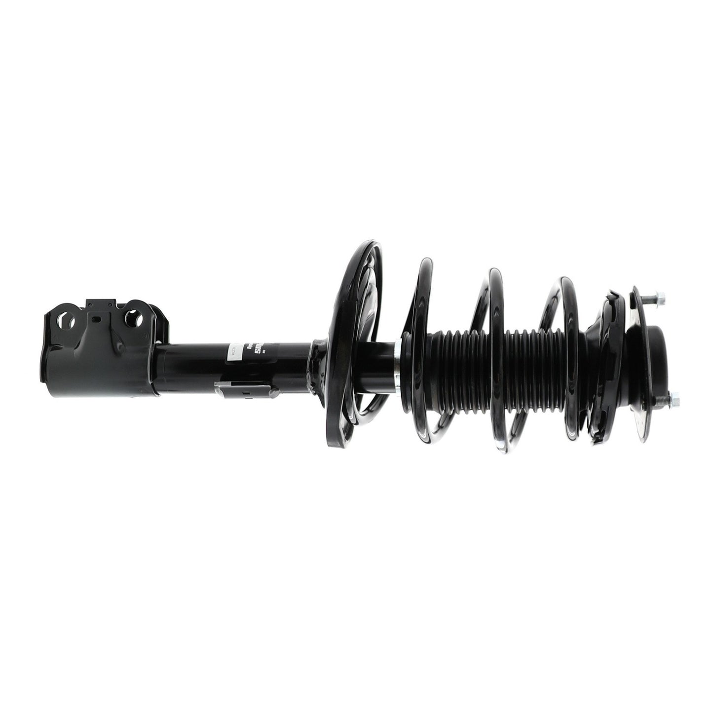 Angle View of Front Left Suspension Strut and Coil Spring Assembly KYB SR4405