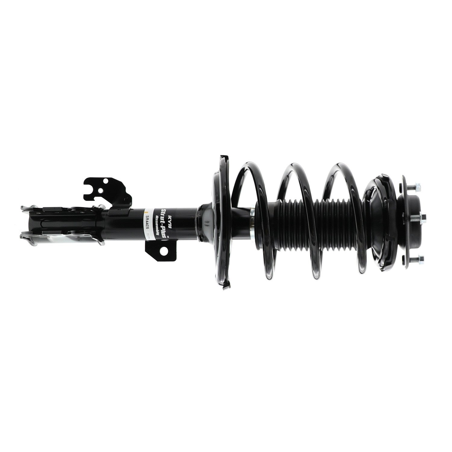 Front View of Front Left Suspension Strut and Coil Spring Assembly KYB SR4405