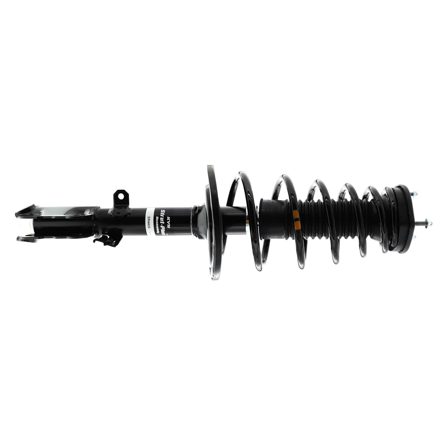 Front View of Rear Right Suspension Strut and Coil Spring Assembly KYB SR4406