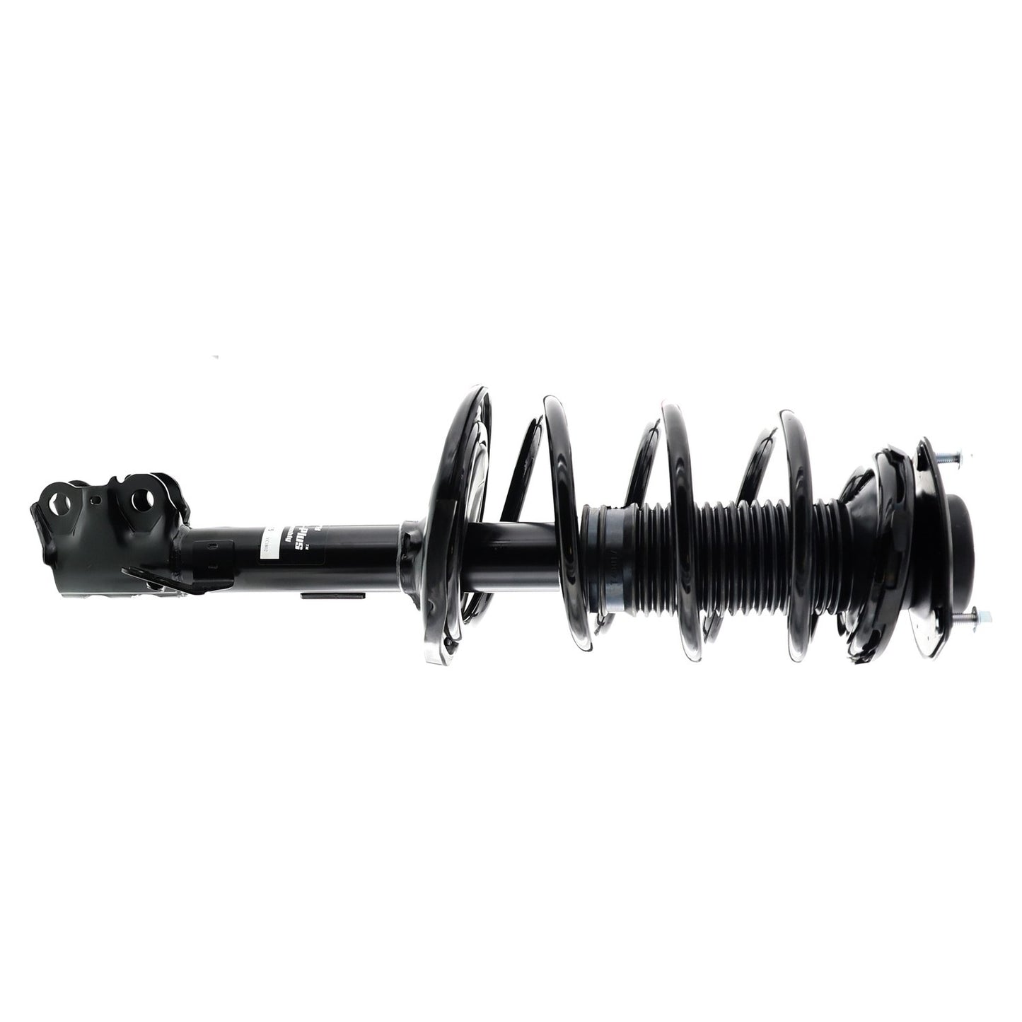 Angle View of Front Right Suspension Strut and Coil Spring Assembly KYB SR4415