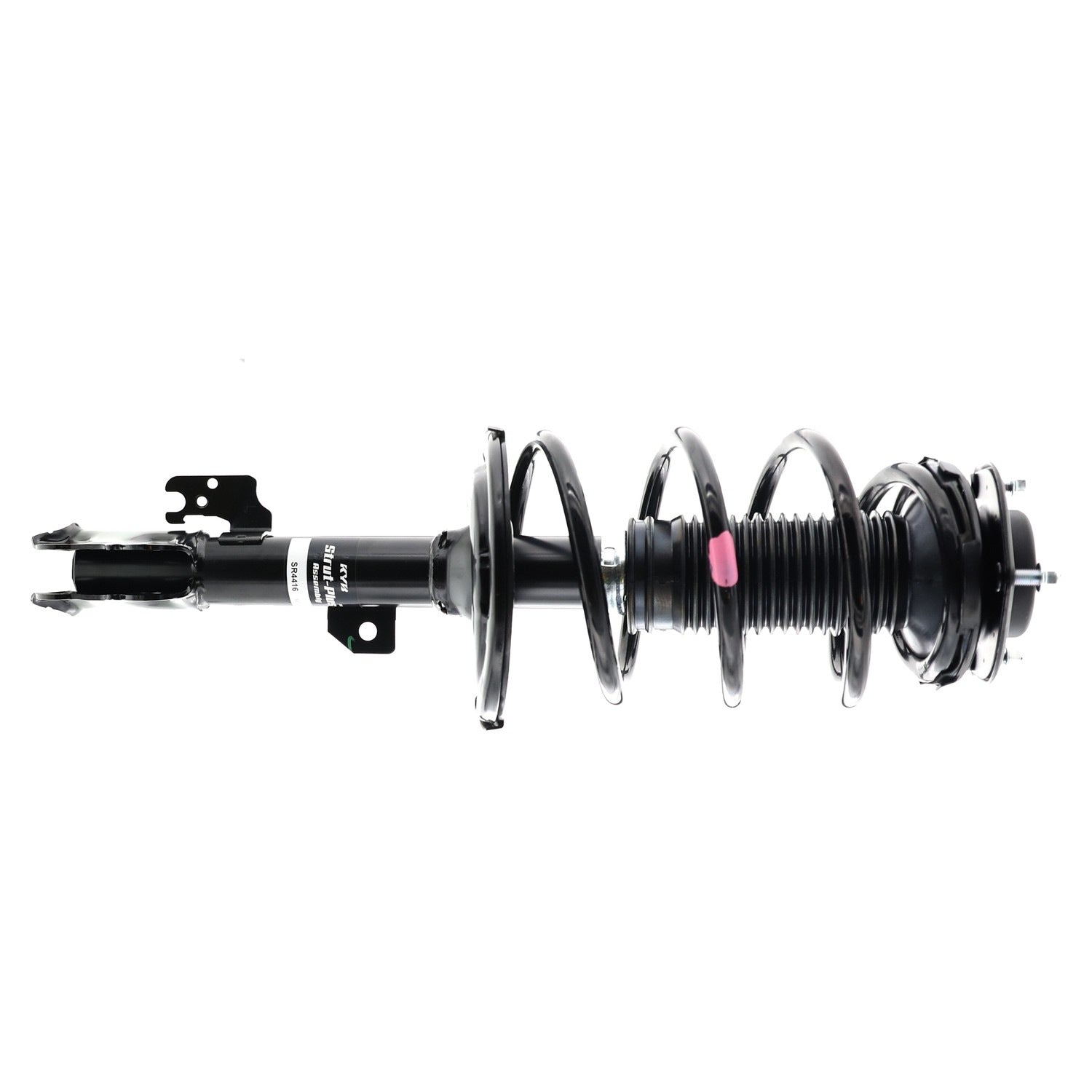 Front View of Front Left Suspension Strut and Coil Spring Assembly KYB SR4416