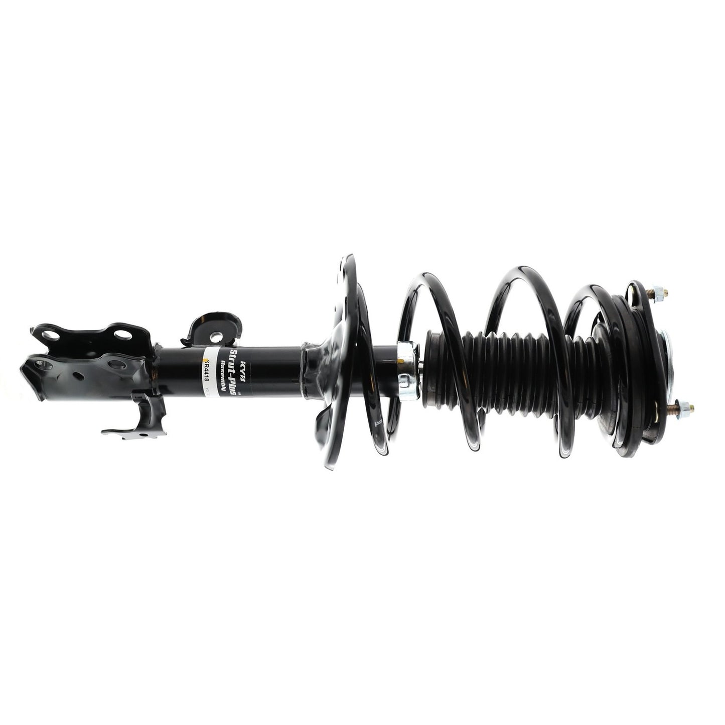 Front View of Front Left Suspension Strut and Coil Spring Assembly KYB SR4418