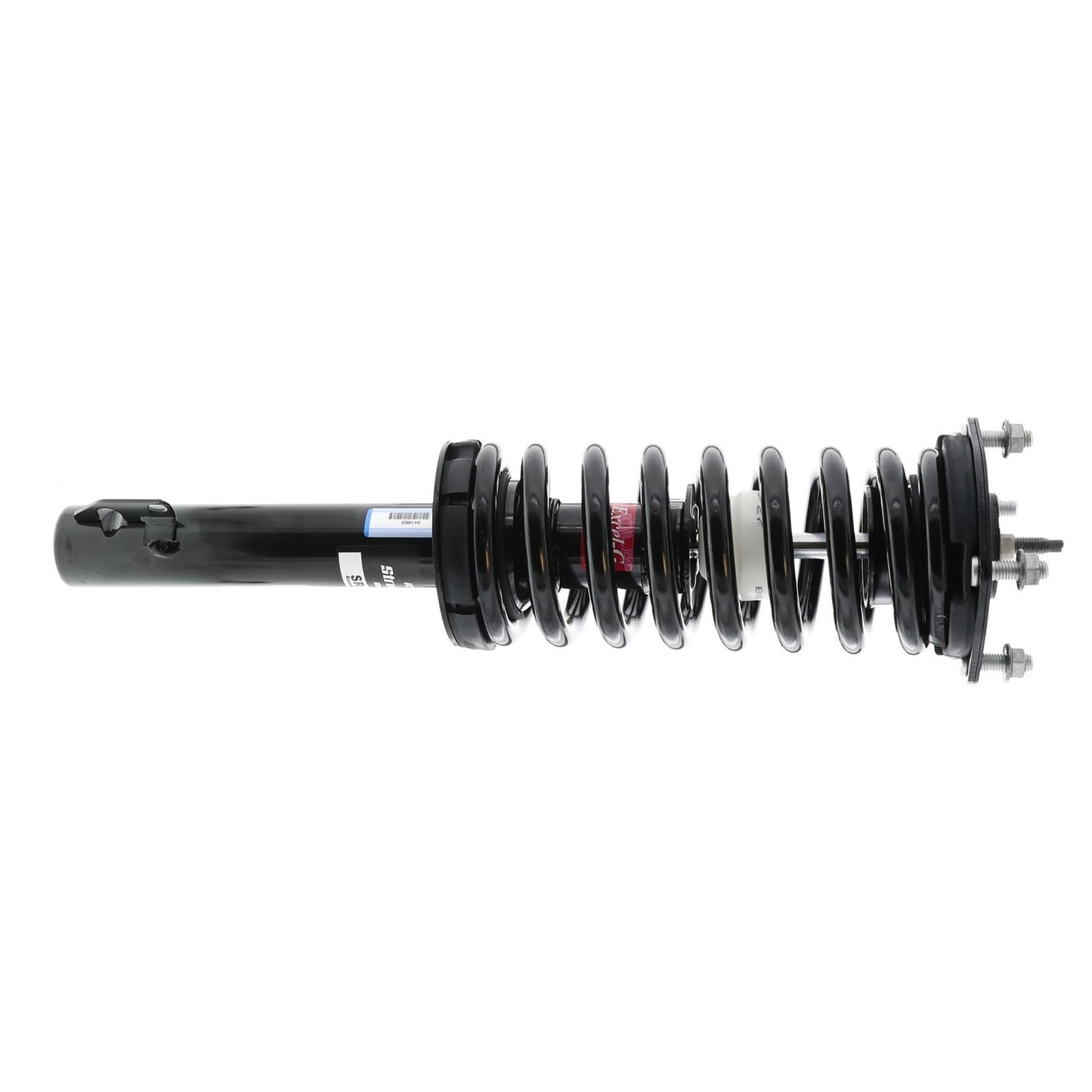 Angle View of Front Left Suspension Strut and Coil Spring Assembly KYB SR4429