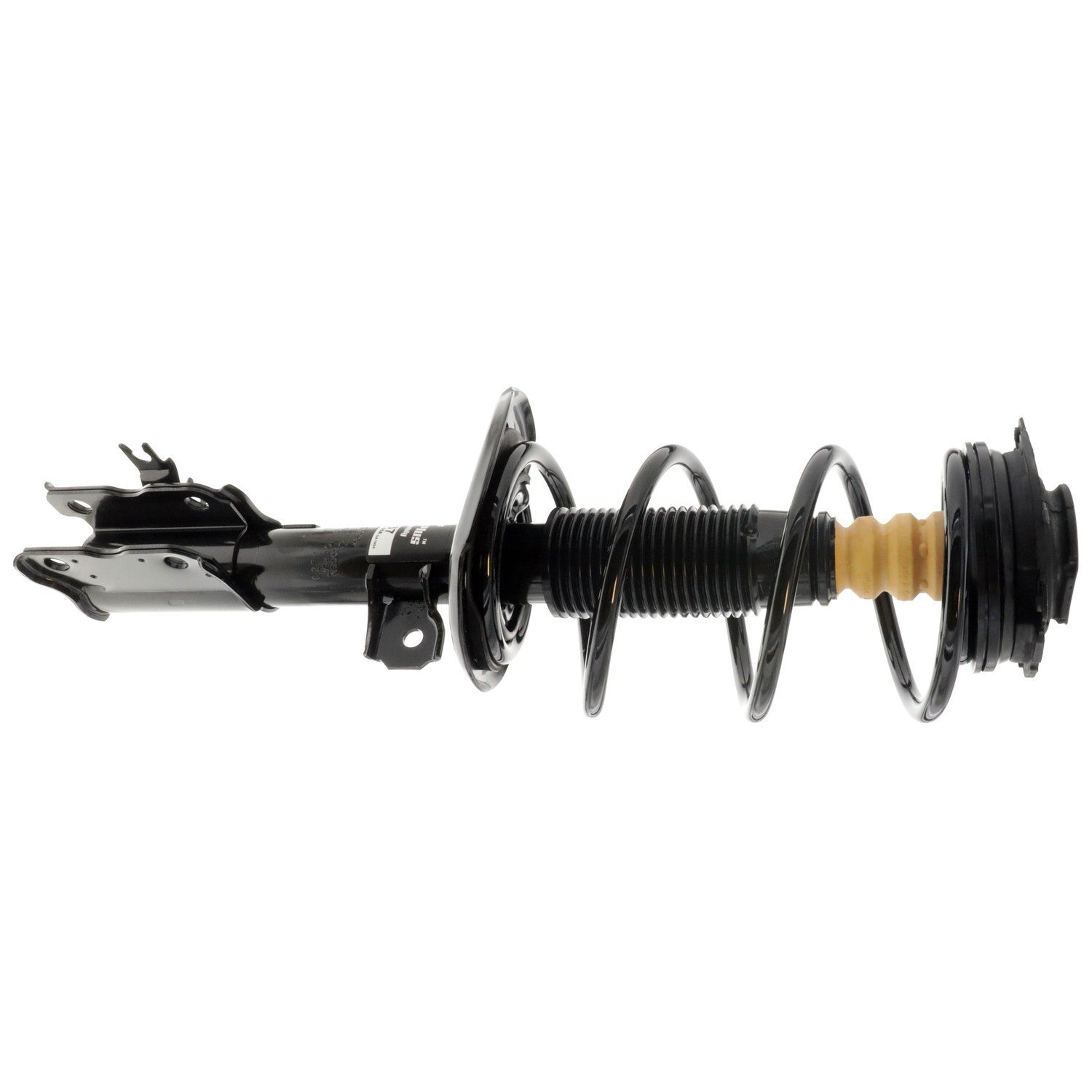 Angle View of Front Left Suspension Strut and Coil Spring Assembly KYB SR4437