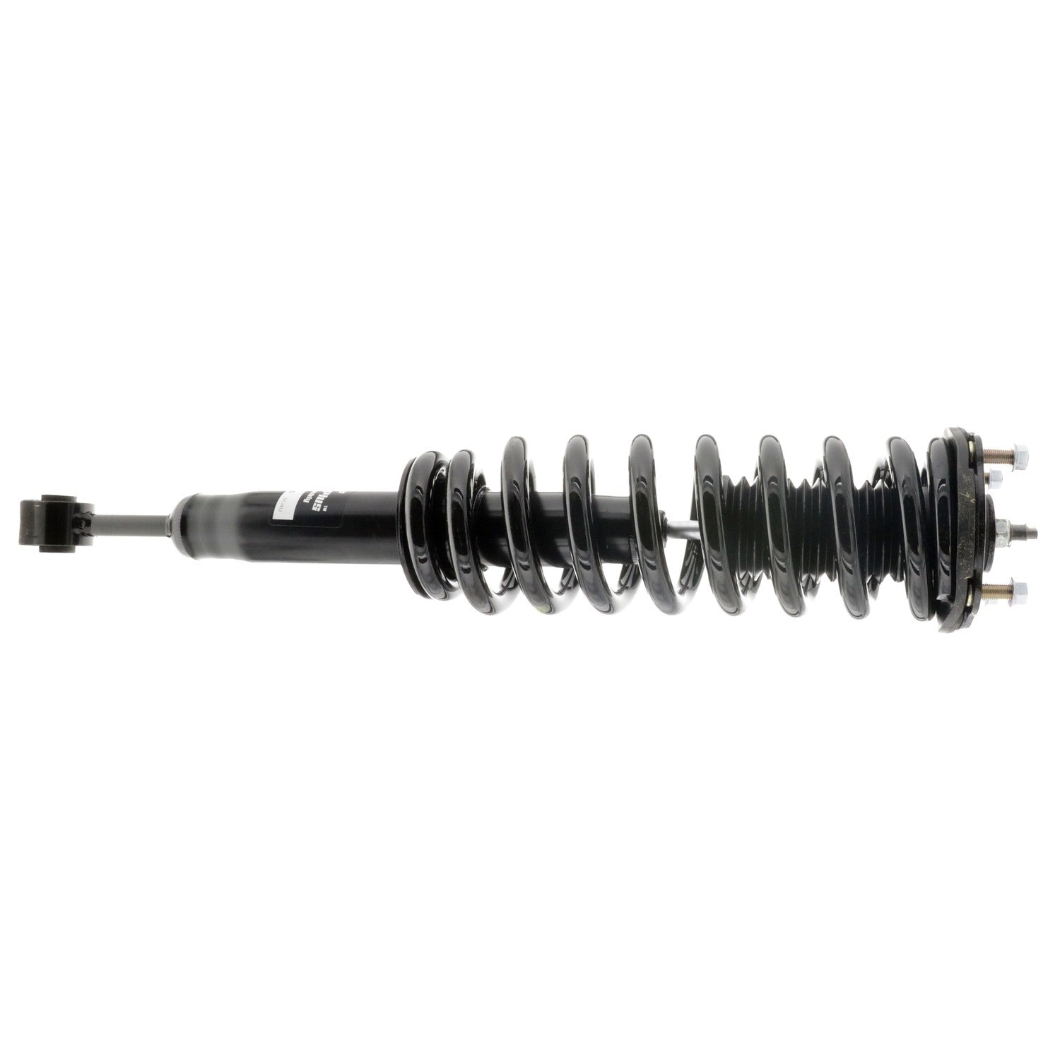 Angle View of Front Left Suspension Strut and Coil Spring Assembly KYB SR4466