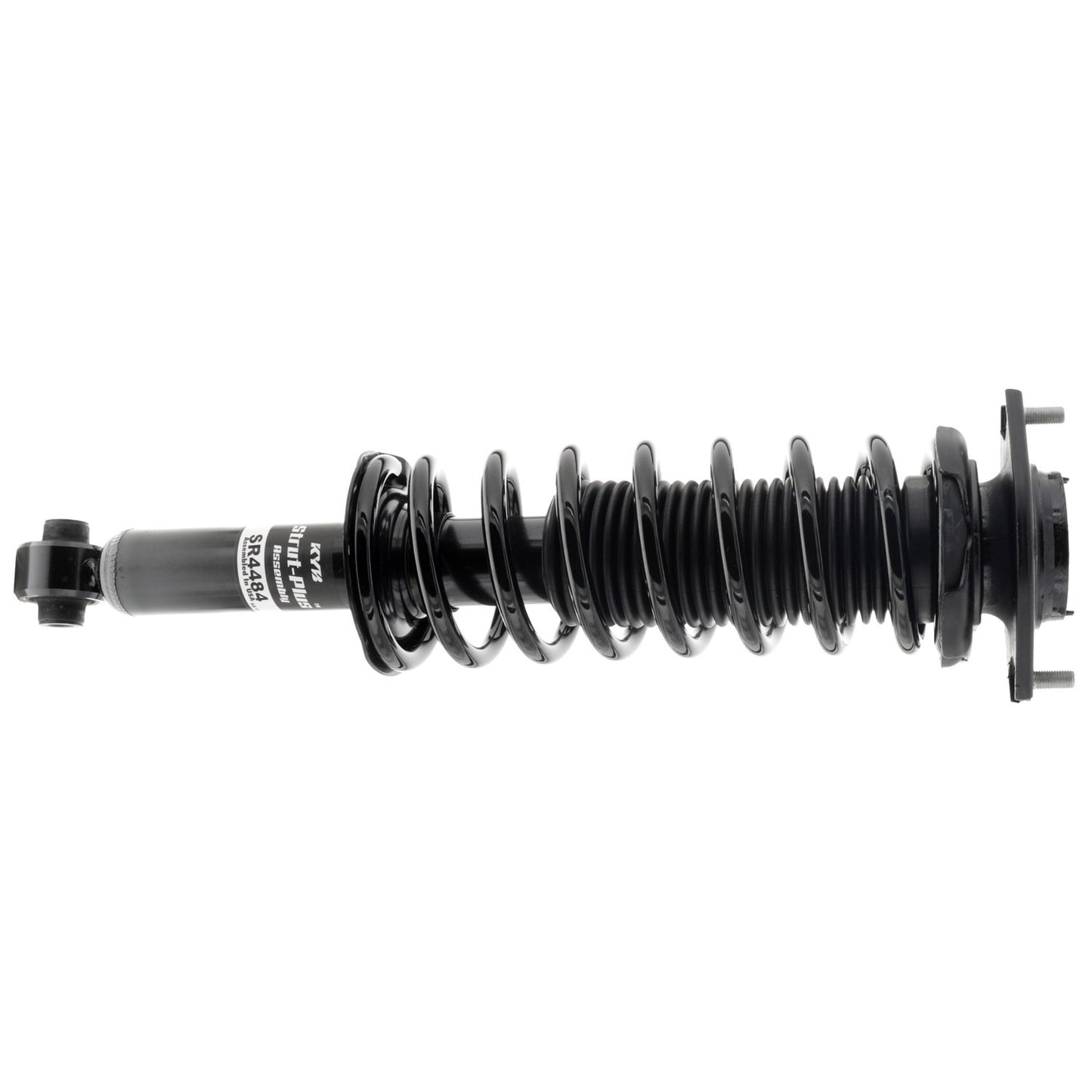 Front View of Rear Suspension Strut and Coil Spring Assembly KYB SR4484