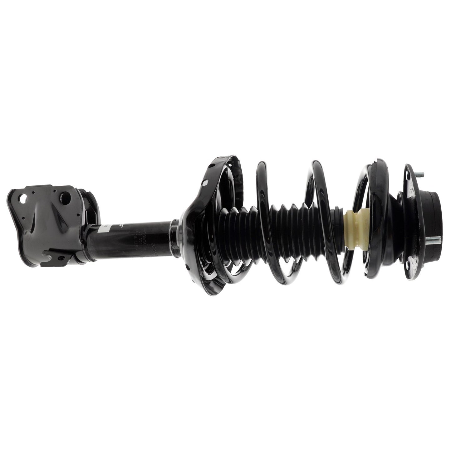 Angle View of Front Left Suspension Strut and Coil Spring Assembly KYB SR4486