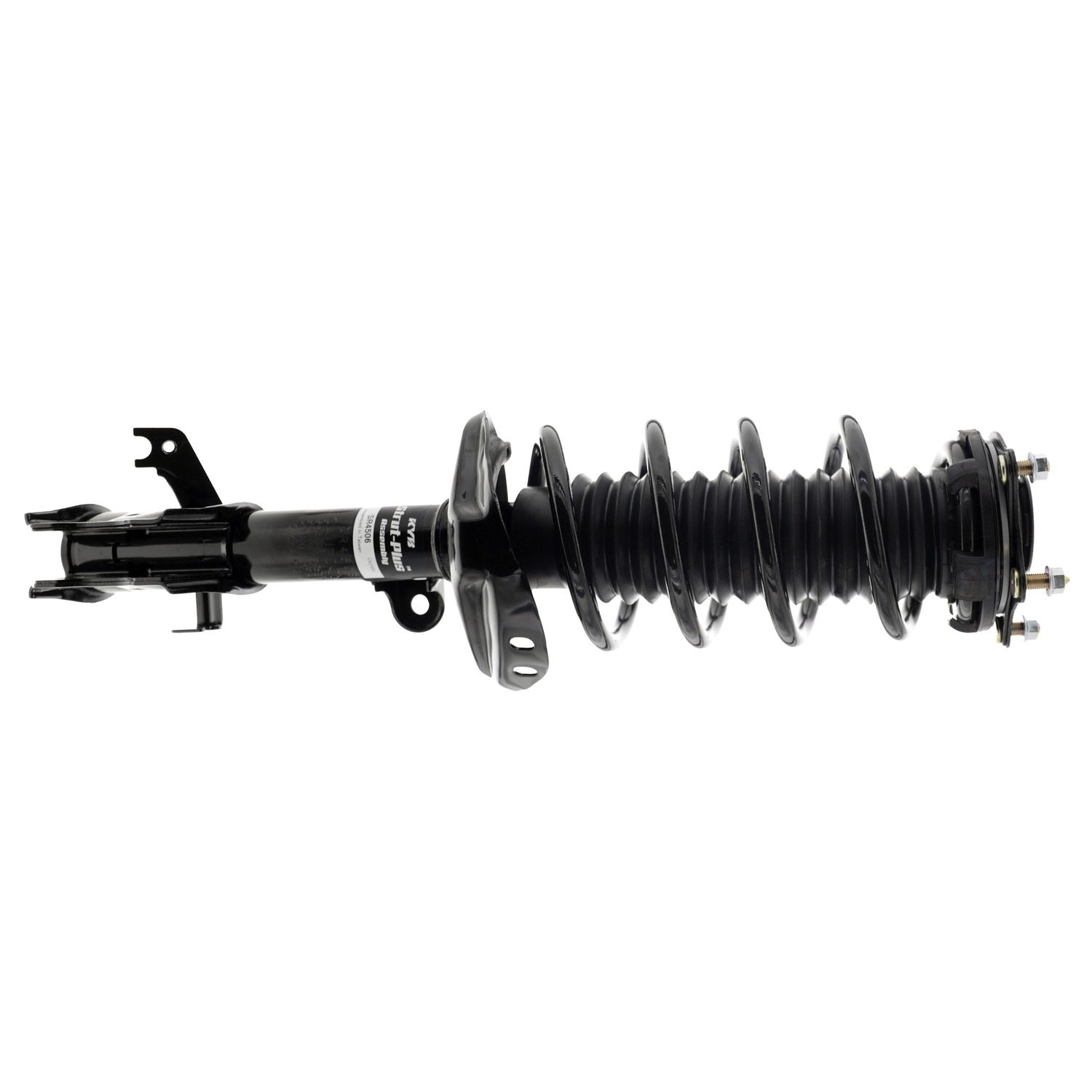 Front View of Front Left Suspension Strut and Coil Spring Assembly KYB SR4506