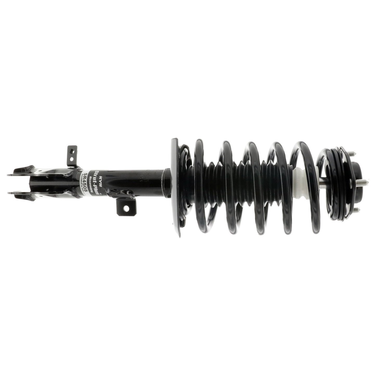 Front View of Front Left Suspension Strut and Coil Spring Assembly KYB SR4508