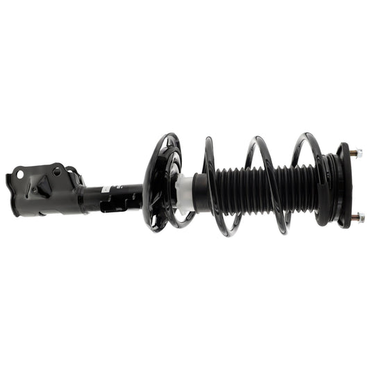 Angle View of Front Left Suspension Strut and Coil Spring Assembly KYB SR4511