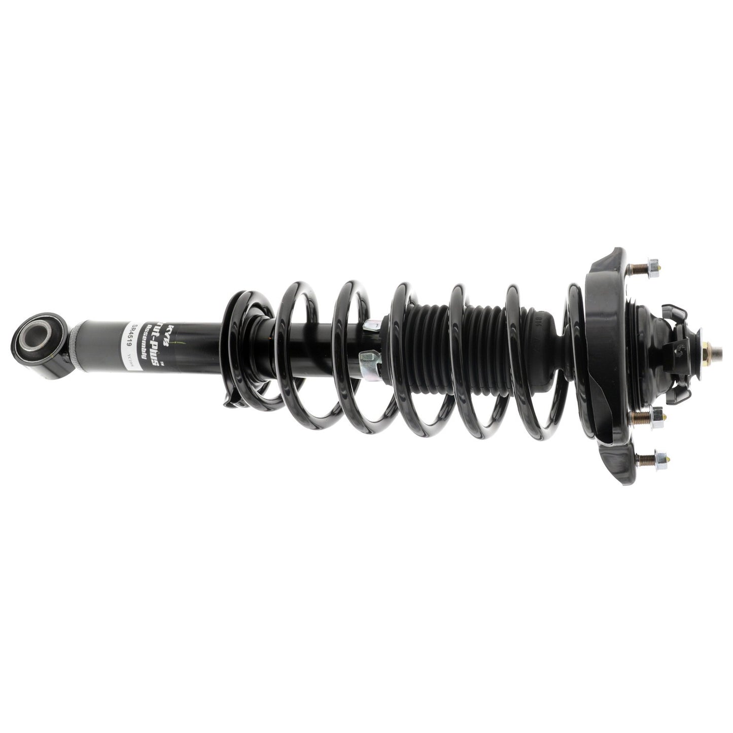 Front View of Rear Suspension Strut and Coil Spring Assembly KYB SR4519