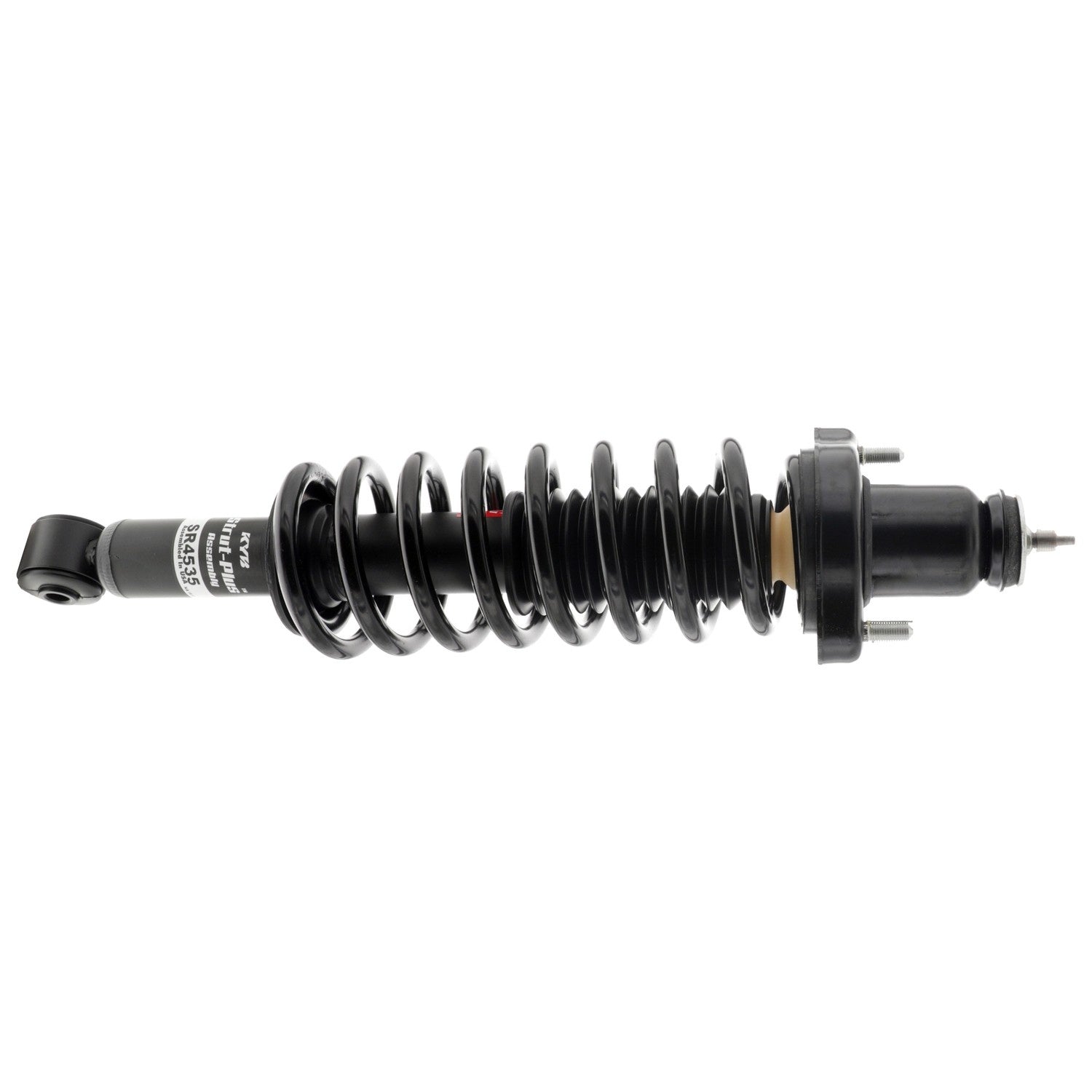 Front View of Rear Right Suspension Strut and Coil Spring Assembly KYB SR4535